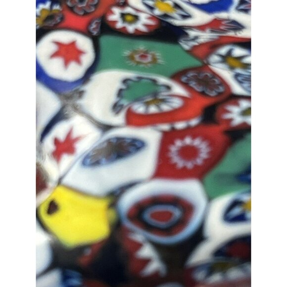 Millefiore Art Glass Angel Fish Pendant - Picture 7 of 8